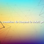 Question : combien de lumens le soleil produit-il ?